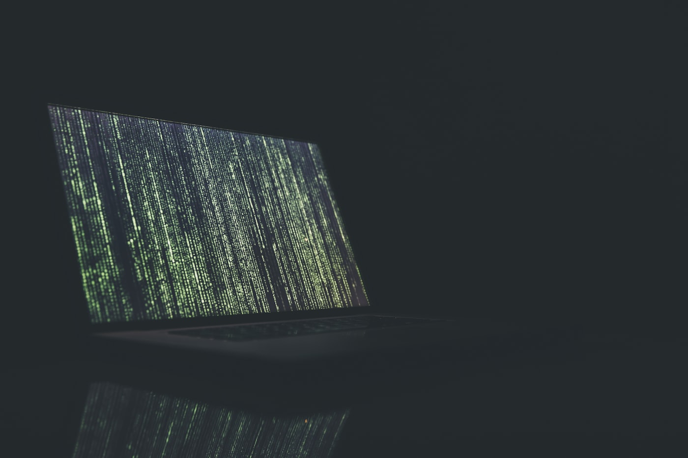 Cybersecurity monitoring screen showing threat activity