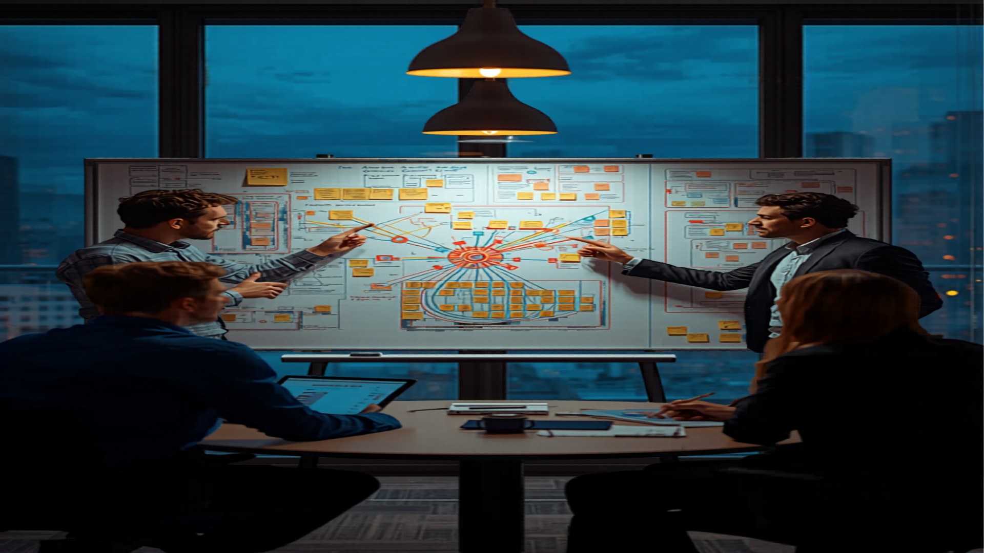 A2Z Business IT team planning a managed Mac production environment